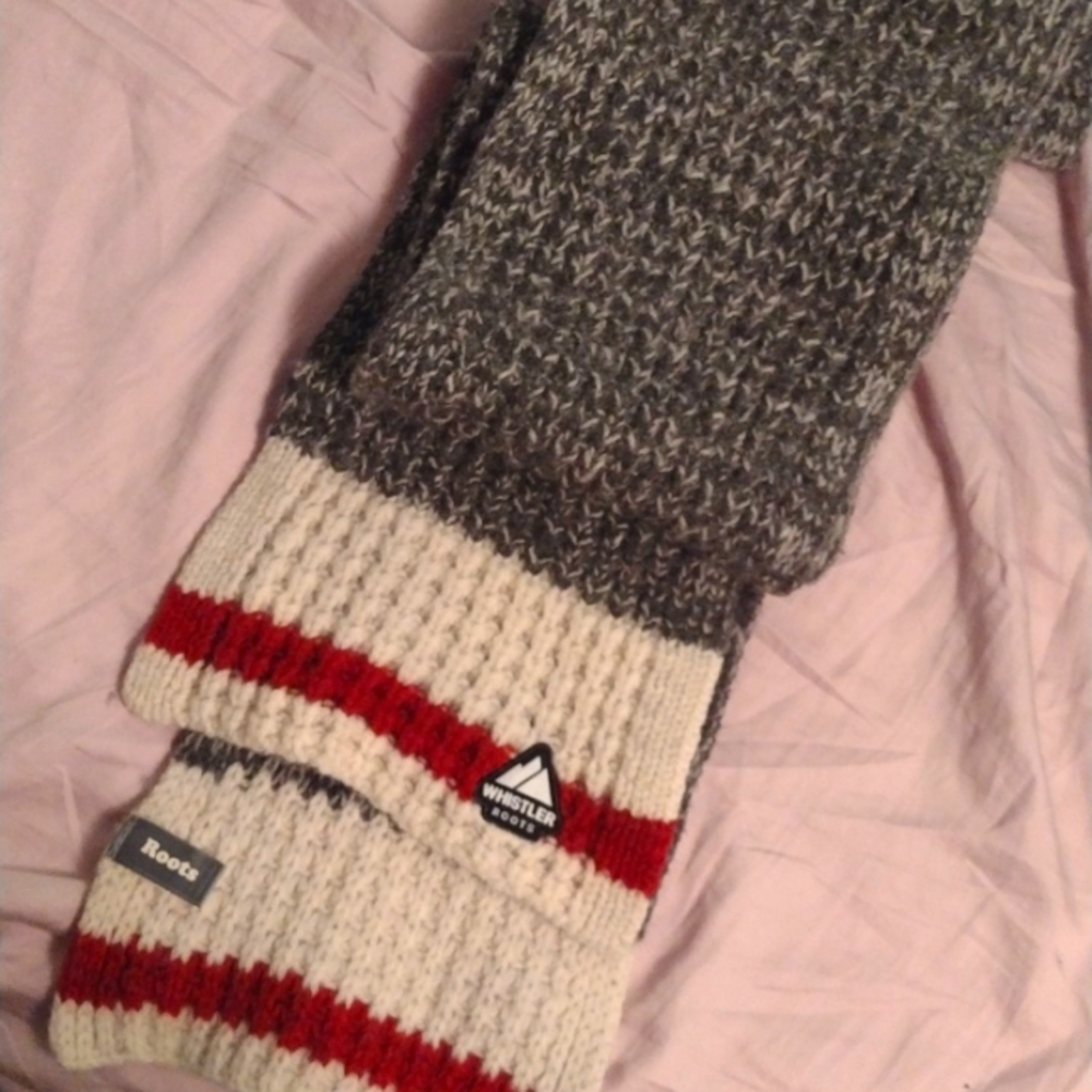 Roots Whistler Wool Scarf